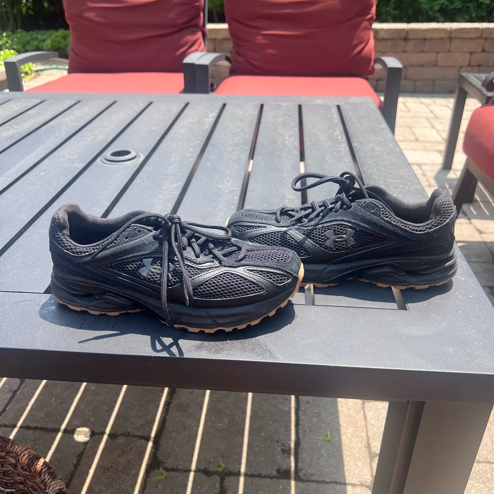 Women’s Black UA Athletic Shoes (HOVR)